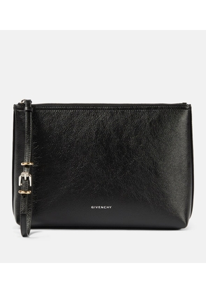 Givenchy Voyou debossed leather pouch