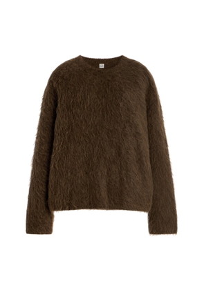 Toteme Boxy Alpaca Knit Sweater - Moda Operandi