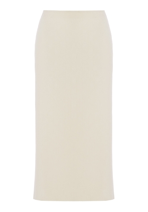 High Sport Petra Checked-Jacquard Cotton-Blend Midi Skirt - Moda Operandi