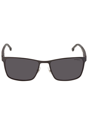 Carrera Grey Rectangular Mens Sunglasses CARRERA 8048/S 0807/IR 58