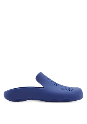 Burberry Perforated Stingray Rubber Clogs