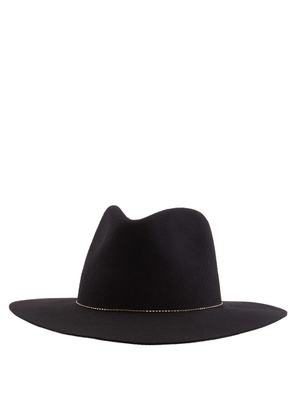 Van Palma Ladies Black Basile Bead Embellished Hat