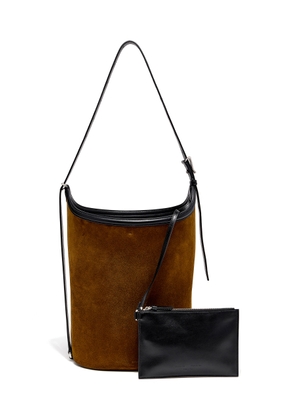 Proenza Schouler - Brant Suede Bucket Bag - Brown - OS - Moda Operandi