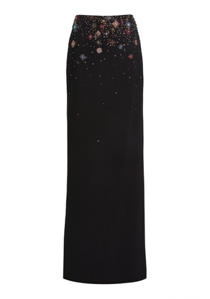 Zuhair Murad Embroidered Silk Maxi Skirt - Moda Operandi
