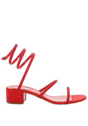 Rene Caovilla Cleo Crystal-Embellished Sandals