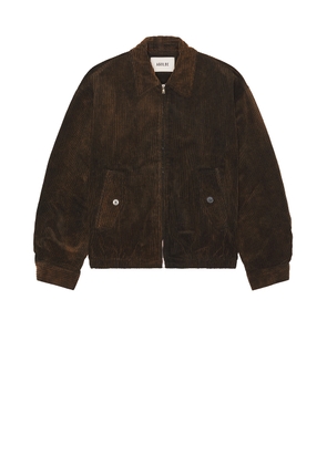 AGOLDE Cord Torres Jacket in Espresso - Brown. Size S (also in ).