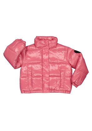 Save The Duck Kids Bloom Pink Luck Puffer Jacket