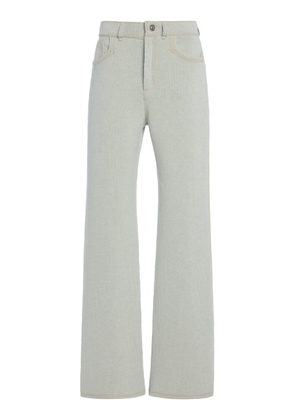 Barrie Cashmere Flared Pants - Moda Operandi