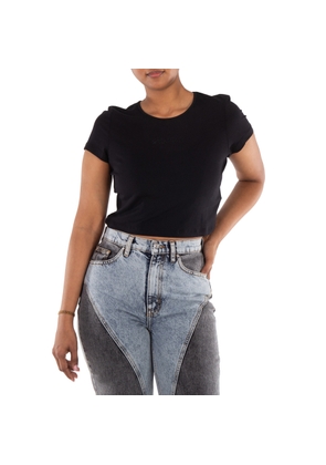 Rotate Crystal Logo Cropped T-Shirt