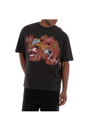 Ambush Abstract-Print Graphic T-Shirt