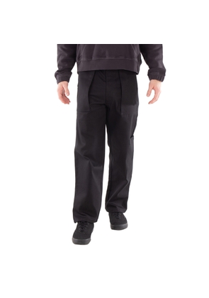 A Cold Wall Mens Black Console Cotton Trousers