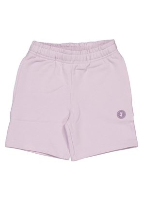 Save The Duck Kids Lilac Icaro Logo Sweatshorts