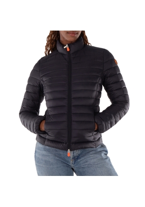Save The Duck Ladies Black Carly Animal Free Puffer Jacket
