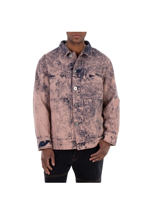 Etudes Hopper Overdye Denim Pink Shirt Jacket