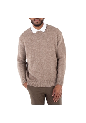 Hugo Boss Wool Silk and Bison Hair Relaxed-Fit Sweater