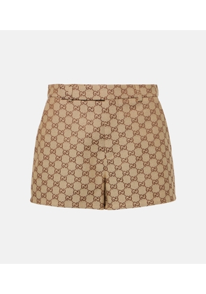 Gucci GG canvas cotton-blend shorts
