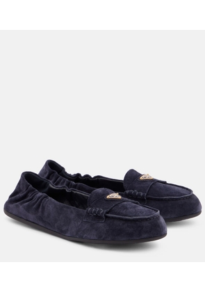 Prada Suede loafers