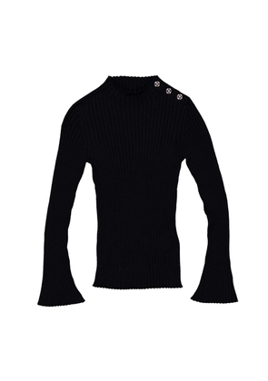 Young Versace Girls Long Sleeve Wool Sweater