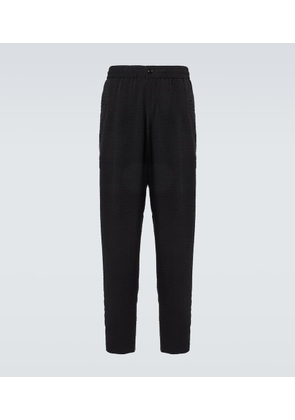 Giorgio Armani Jacquard straight pants