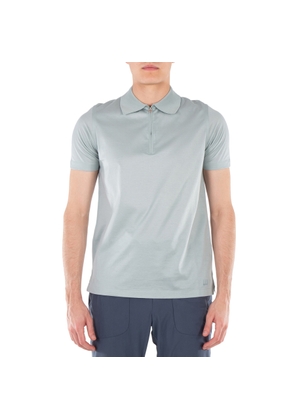 Dunhill Logo Embroidery Cotton Polo Shirt
