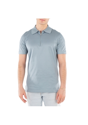 Dunhill Rib Collar Cotton Polo Shirt