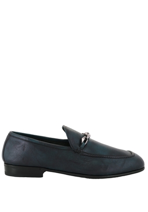 Jimmy Choo Marti Reverse Leather Loafers