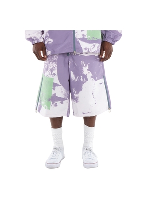 OAMC Mens Lilac Strata Biv Short Pants