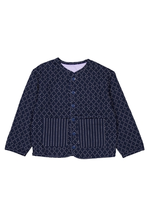 Kenzo Kids Patchwork Quilted Reversible Jacket
