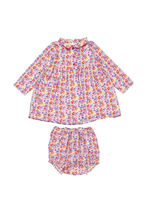 Marie Chantal Kids Olympia Autumn Floral Dress