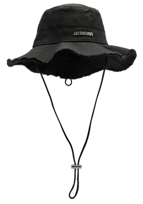 Jacquemus Le Bob Artichaut Canvas Bucket hat - Black - 58 (58cm / M)