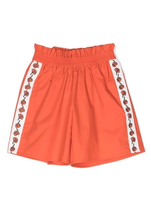 Kenzo Kids Embroidered Elastic Waist Shorts