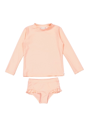Bonpoint Ainoa Two-Piece Long-Sleeve Swimsuit