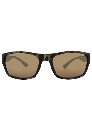 Body Glove BGSPT 2002 Gold Rectangular Unisex Sunglasses 10263819.CGR GRNGLD