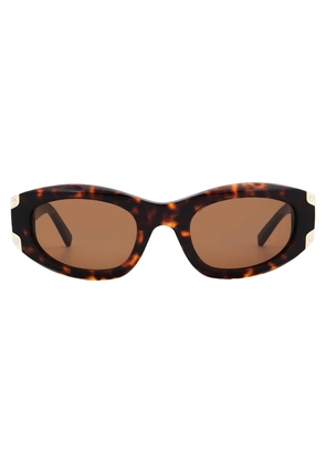 MCM Roviex Oval Ladies Sunglasses MW0006 52J 53