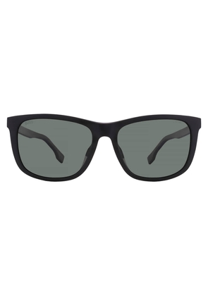Hugo Boss Polarized Green Square Mens Sunglasses BOSS 1617/F/S 0807/UC 59