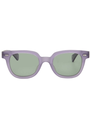 Garrett Leight GLCO x JOSH PESKOWITZ SUN Green Square Mens Sunglasses 2146 MLA/GRN 47