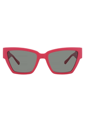 Calvin Klein Grey Cat Eye Ladies Sunglasses CKJ23624S 620 54