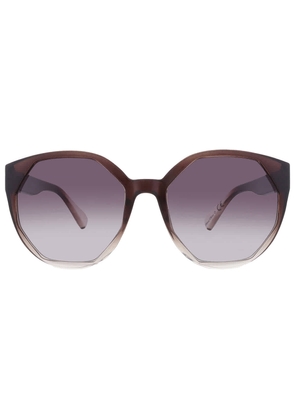 Frye 53311FCO001 Smoke Oval Ladies Sunglasses 10260430.COM CHRSMK