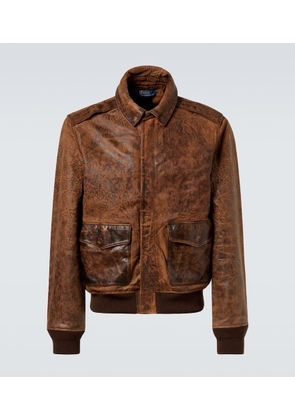 Polo Ralph Lauren Leather bomber jacket