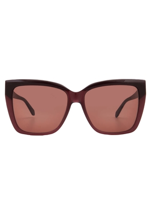 Ferragamo Grey Gradient Cat Eye Ladies Sunglasses SF1102S 606 58