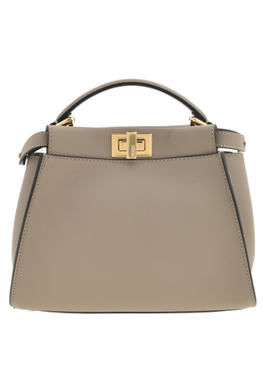 Fendi Peekaboo Leather Handbag