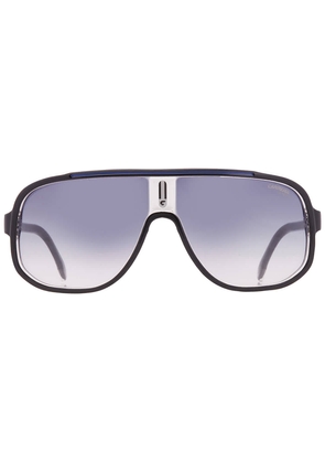 Carrera Blue Gradient Pilot Mens Sunglasses CARRERA 1058/S 0D51/08 63