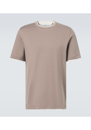 Brunello Cucinelli Cotton jersey T-shirt