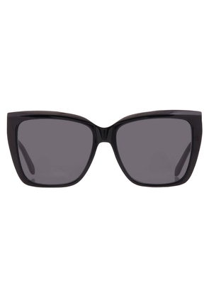 Ferragamo Dark Grey Cat Eye Ladies Sunglasses SF1102S 001 58