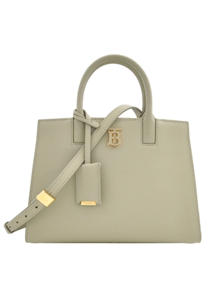 Burberry Mini Frances Leather Top Handle Bag