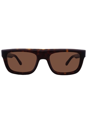 Ferragamo Brown Square Mens Sunglasses SF2009S 242 56