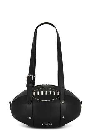 Monse Football Bag in Black - Black. Size all.