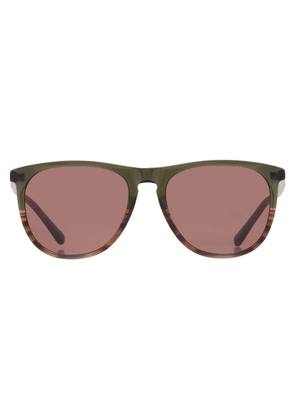 Calvin Klein Green Oval Mens Sunglasses CK24508S 303 55