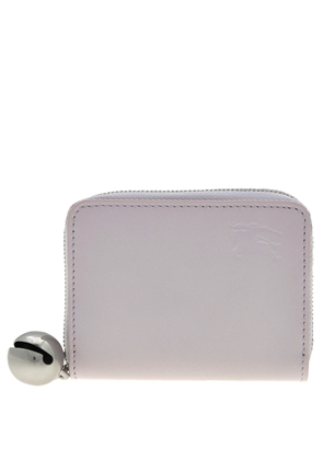 Burberry EKD Zip-Around Leather Wallet