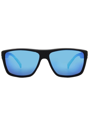 Body Glove BGFL 1801 Polarized Blue Mirror Sport Unisex Sunglasses 10269764.MCV BLKBLU